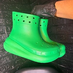 Croc boots.